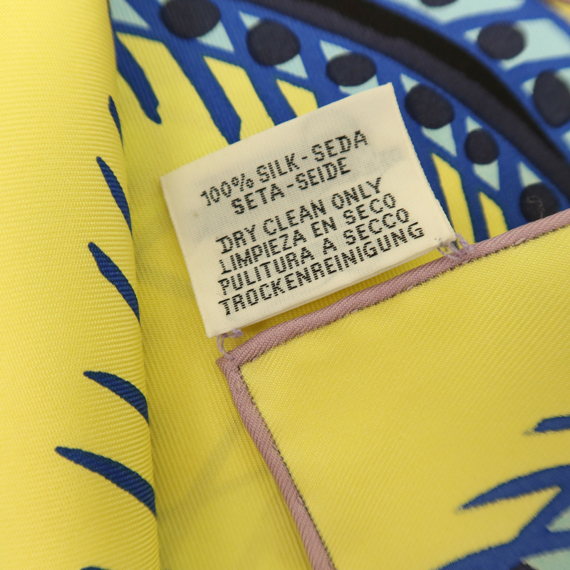 HERMES 絲質Scarf 90x90絲巾-8