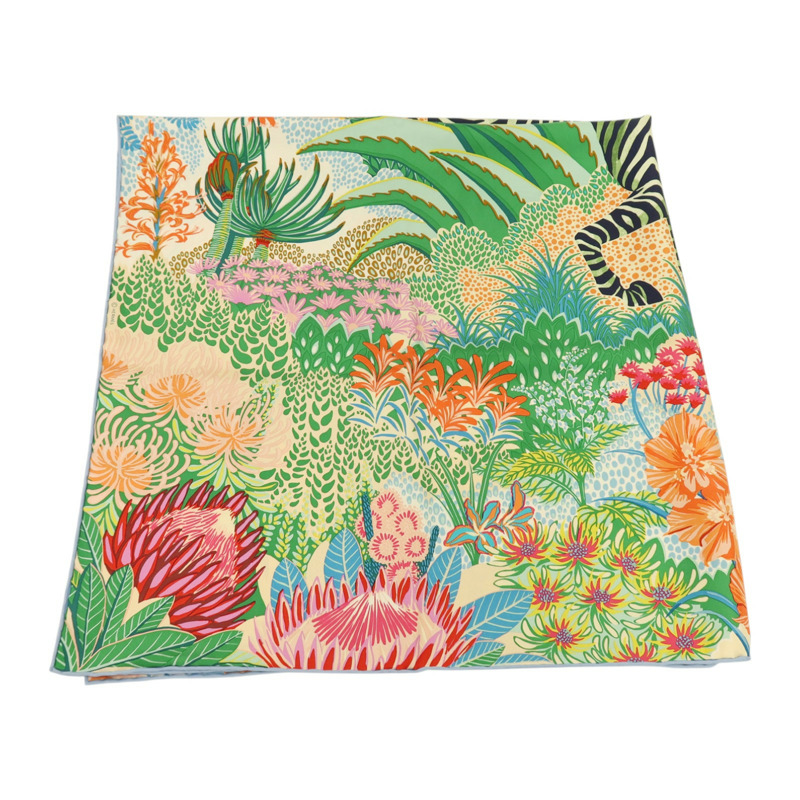 HERMES 絲質Scarf 90x90絲巾-3