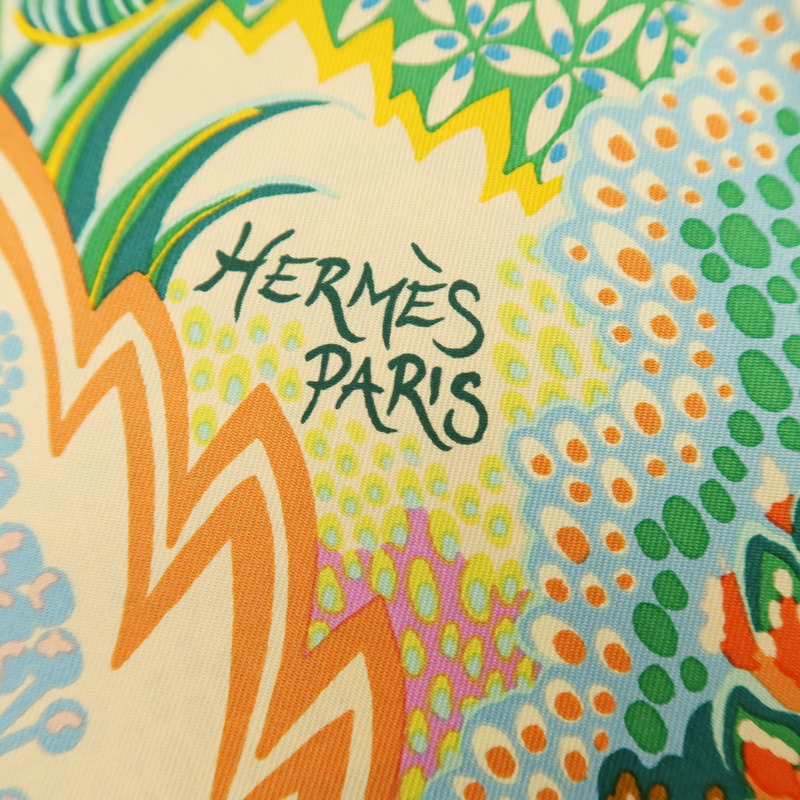 HERMES 絲質Scarf 90x90絲巾-5