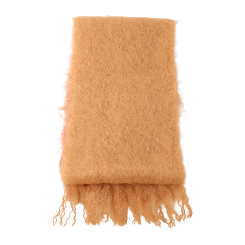 LOEWE Mohair/羊毛Anagram Scarf 140x19圍巾-1