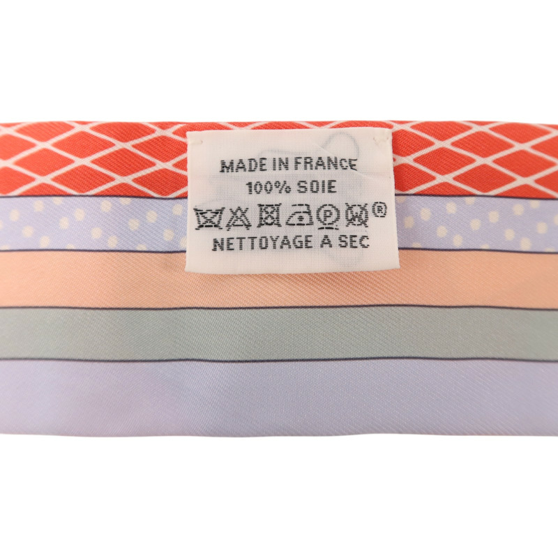 HERMES 絲質Twilly絲巾-6