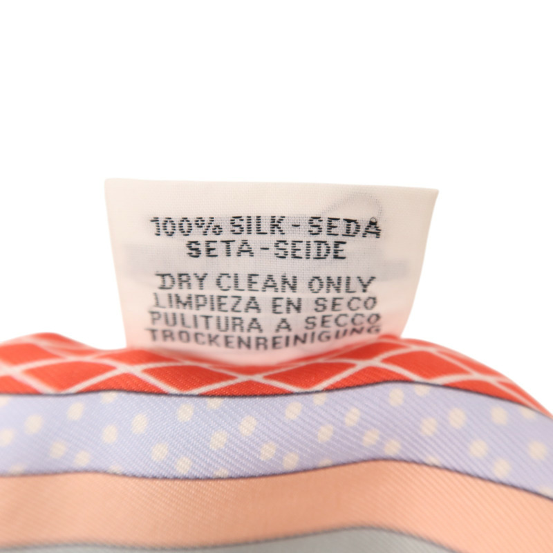 HERMES 絲質Twilly絲巾-7