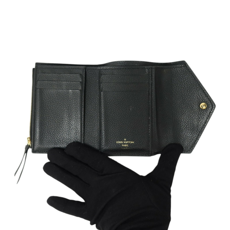 LOUIS VUITTON Monogram Empreinte Victorine Wallet金扣錢包-5