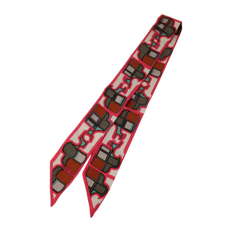 HERMES 絲質Twilly絲巾