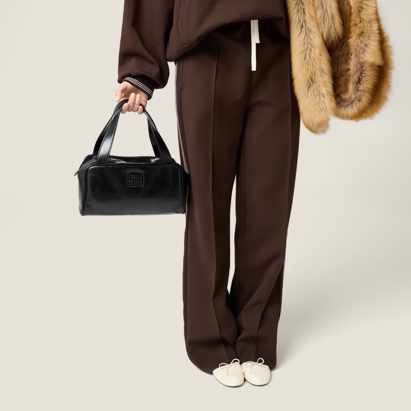 Miu Miu 女士 皮革手提包均碼碼28cm*13cm*15cm-5