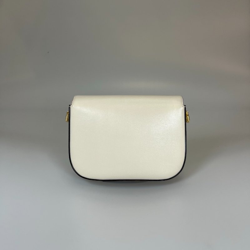 GUCCI 658574 白金扣牛皮1955肩背包 MINI-1