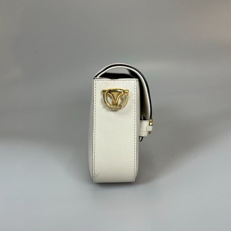 GUCCI 658574 白金扣牛皮1955肩背包 MINI-2