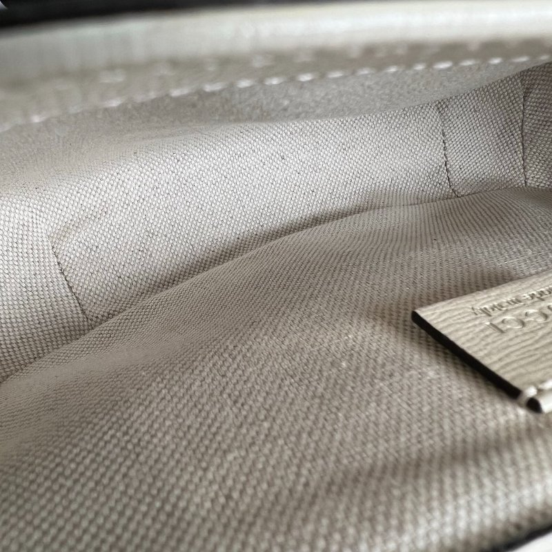 GUCCI 658574 白金扣牛皮1955肩背包 MINI-6