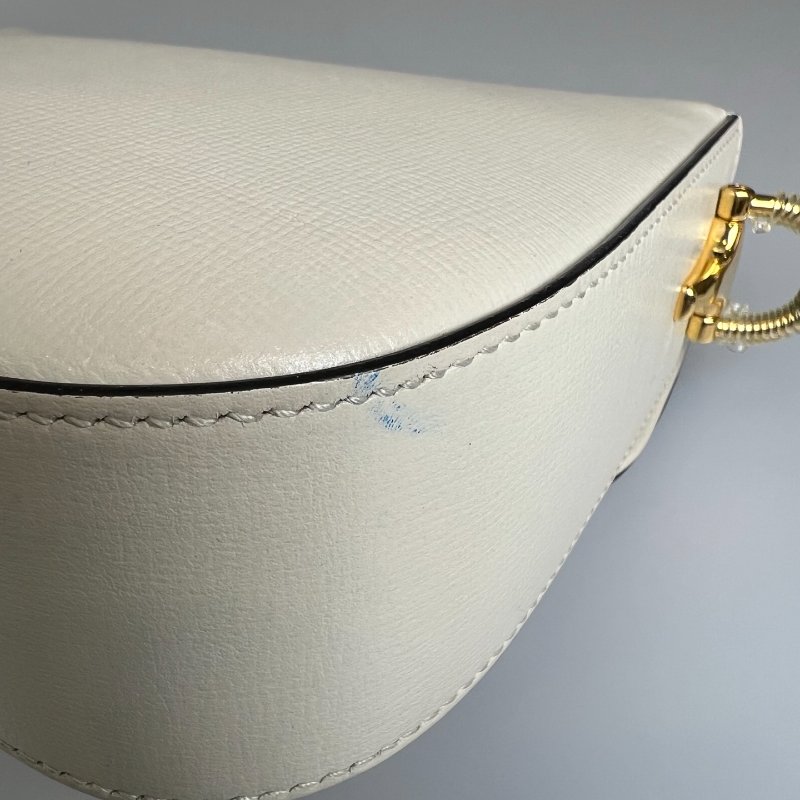 GUCCI 658574 白金扣牛皮1955肩背包 MINI-7