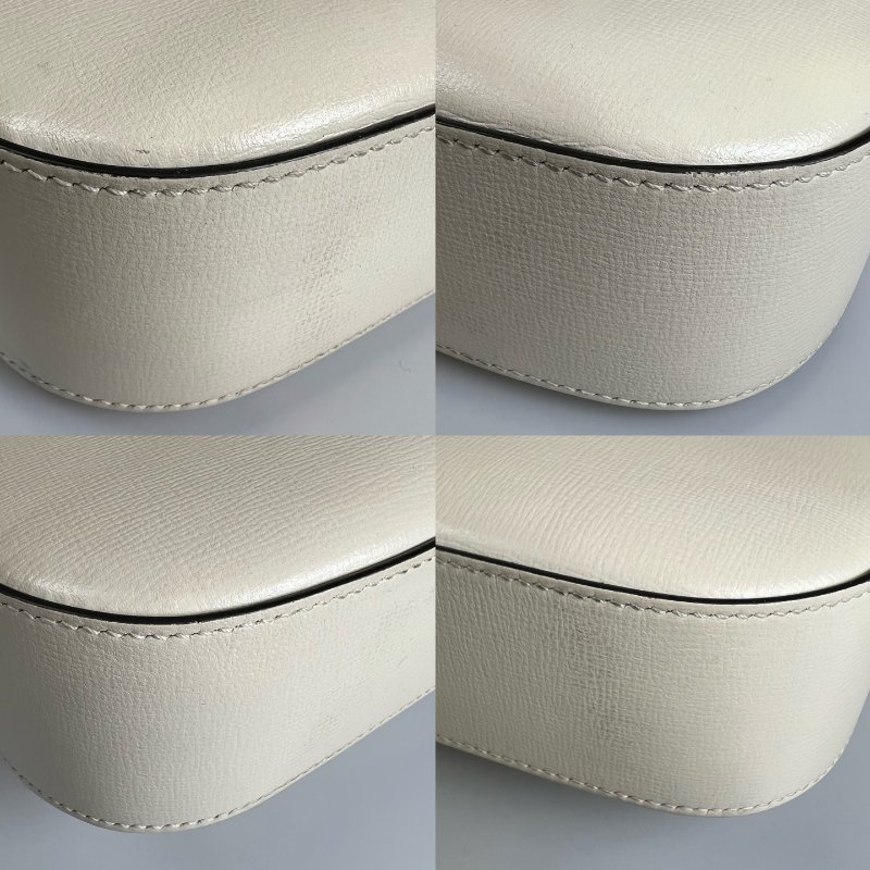 GUCCI 658574 白金扣牛皮1955肩背包 MINI-13