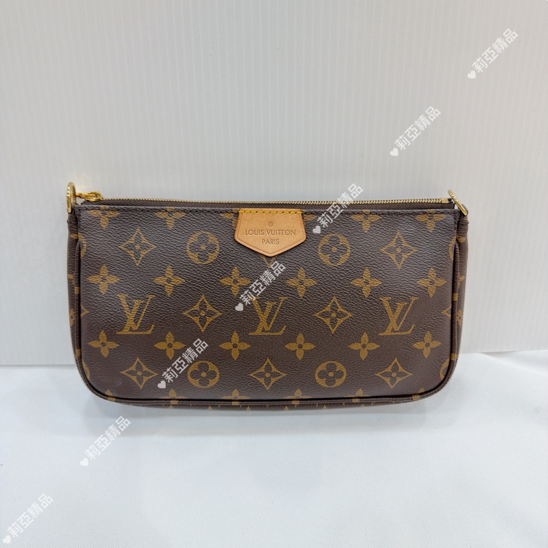 莉亞精品♡Lv五合一麻將包 二手-3