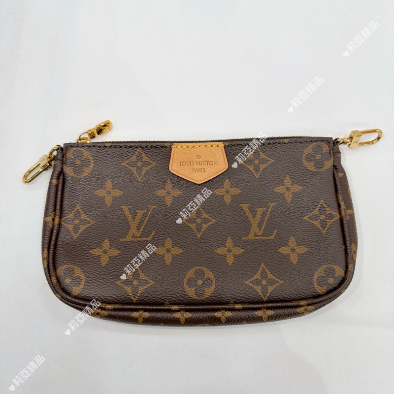 莉亞精品♡Lv五合一麻將包 二手-11