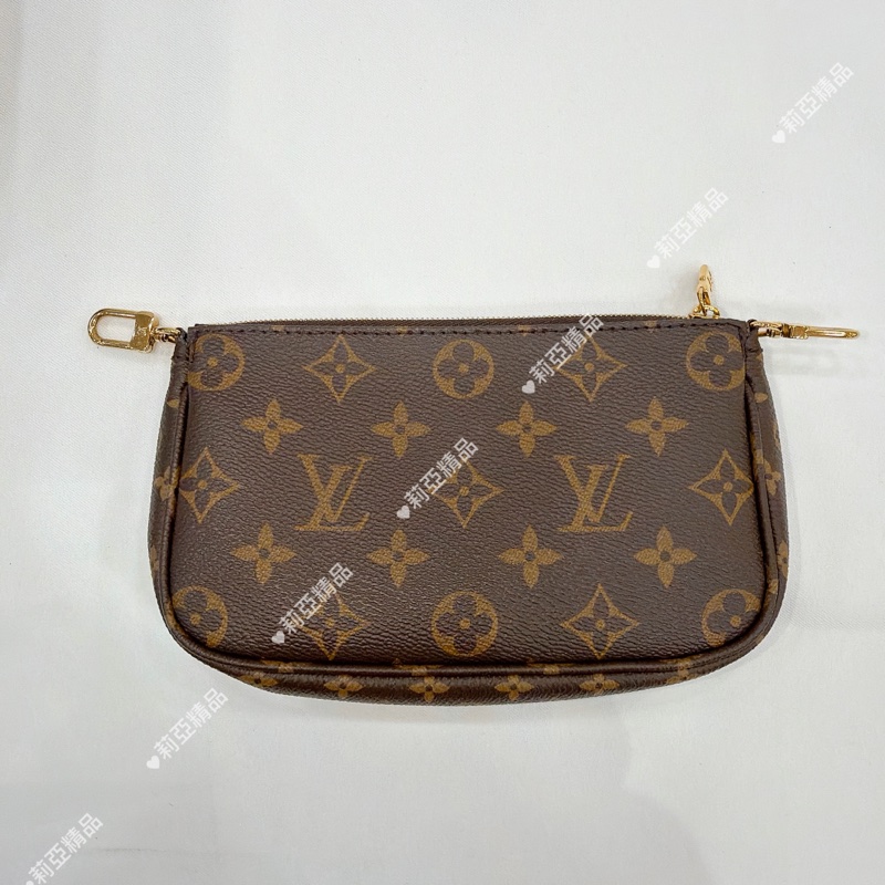 莉亞精品♡Lv五合一麻將包 二手-12