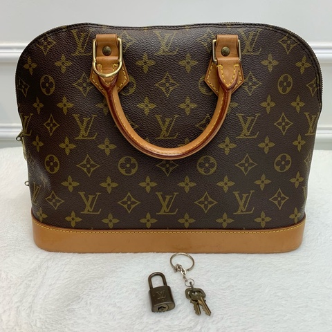 🤎中古款 LV帶鎖貝殼手袋