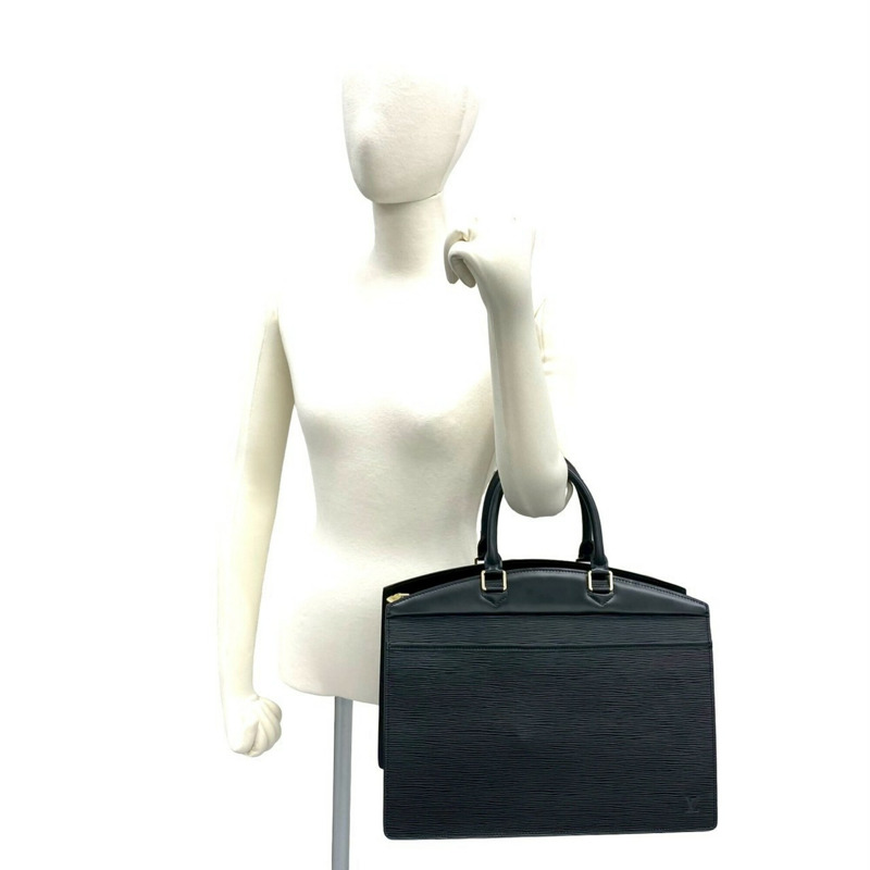 路易威登 Vintage Riviera Epi 皮革手提包迷你波士頓包 黑色 31849-1