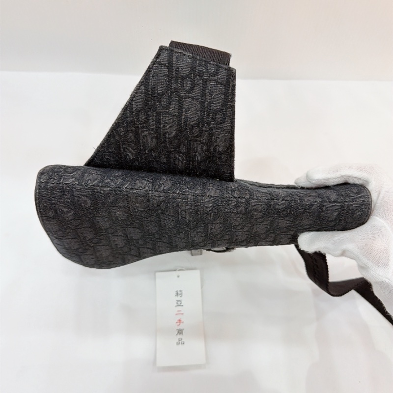 莉亞精品♡Dior馬鞍包黑 二手-5