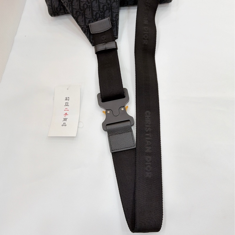 莉亞精品♡Dior馬鞍包黑 二手-12