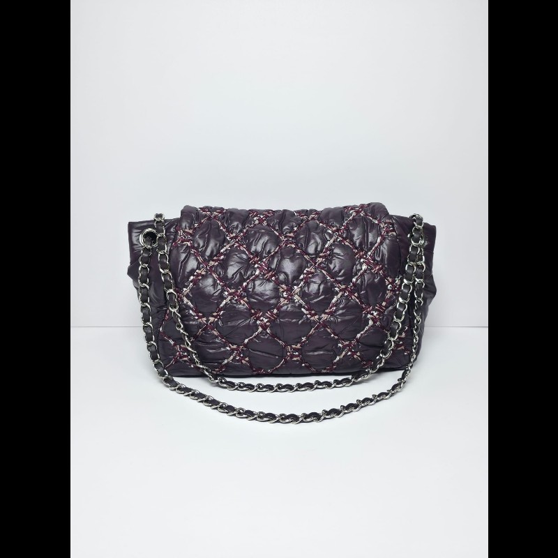 Chanel - Stitch Bubble Accordion Flap Bag-0