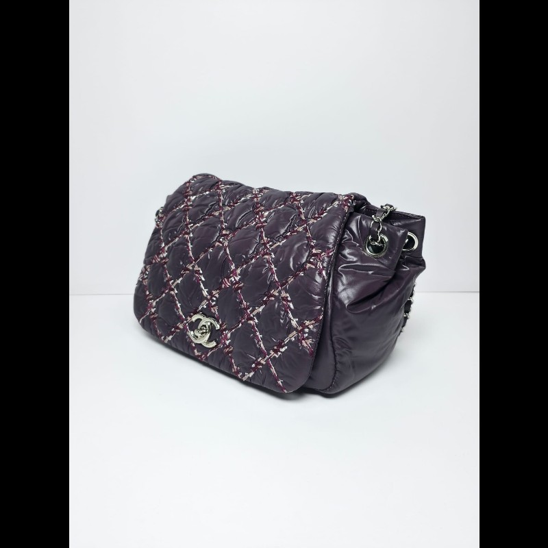 Chanel - Stitch Bubble Accordion Flap Bag-2