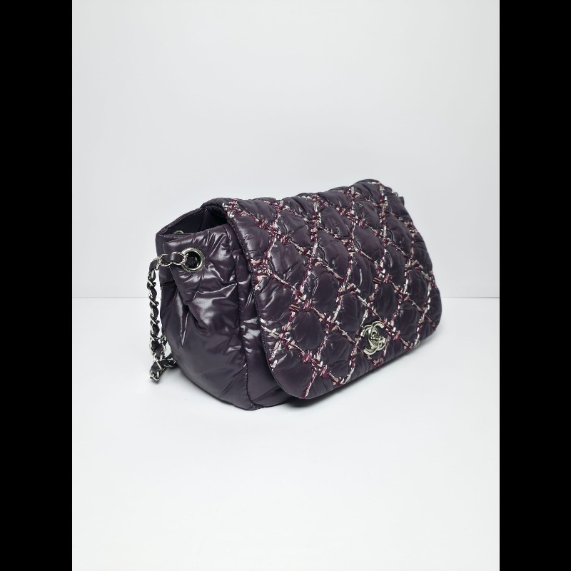 Chanel - Stitch Bubble Accordion Flap Bag-3