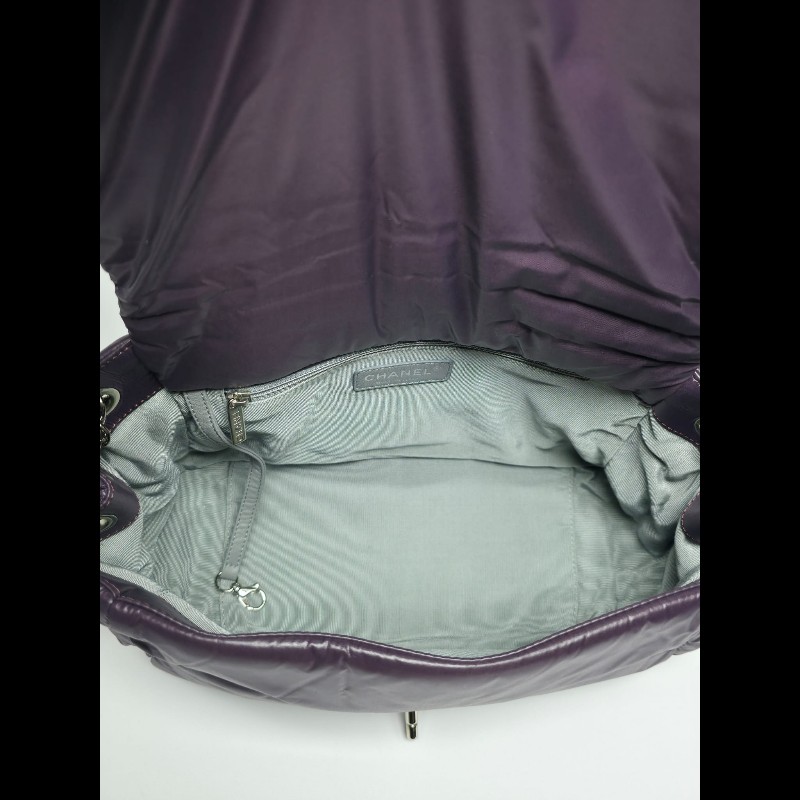 Chanel - Stitch Bubble Accordion Flap Bag-11