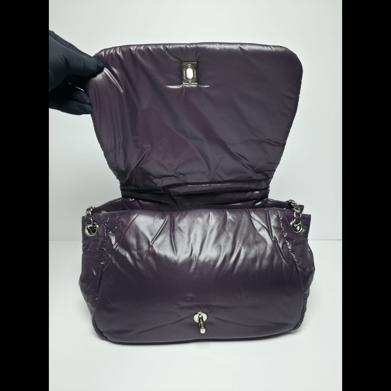 Chanel - Stitch Bubble Accordion Flap Bag-12