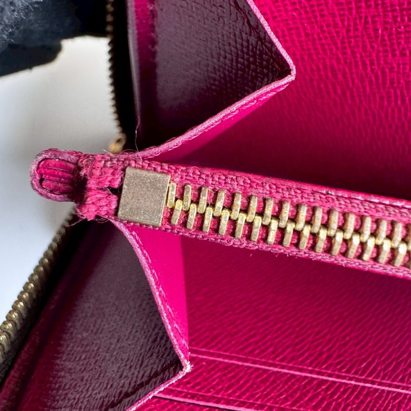 💥容量超大 LV 經典花紋拉鍊長夾-10