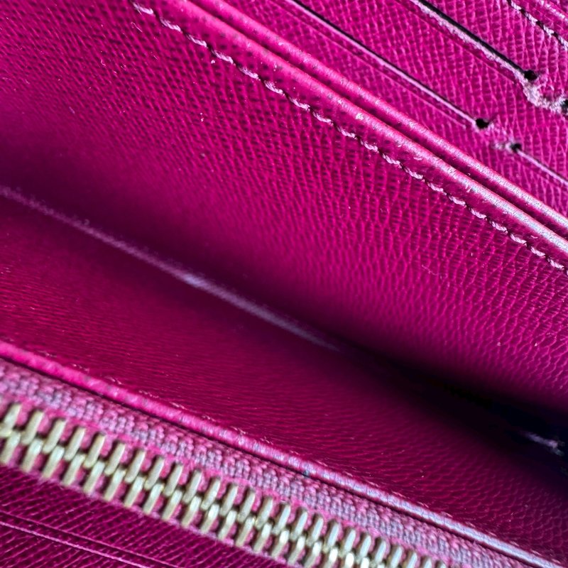 💥容量超大 LV 經典花紋拉鍊長夾-14