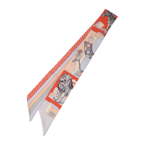 HERMES 絲質Twilly絲巾