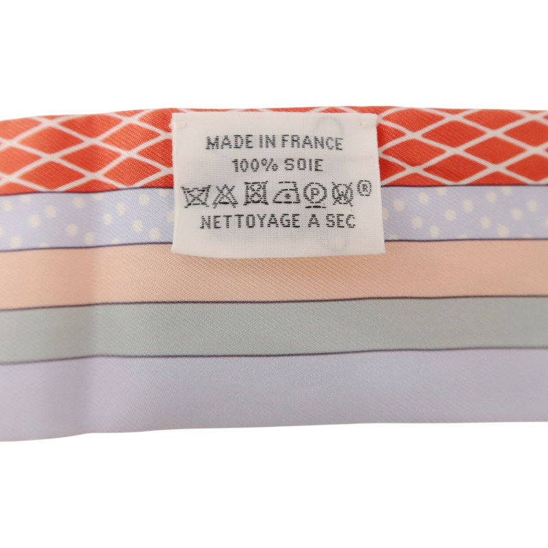 HERMES 絲質Twilly絲巾-6