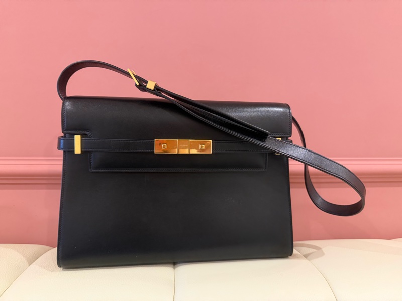 Saint Laurent (YSL) Manhattan 曼哈頓包 雋永黑金組合-0