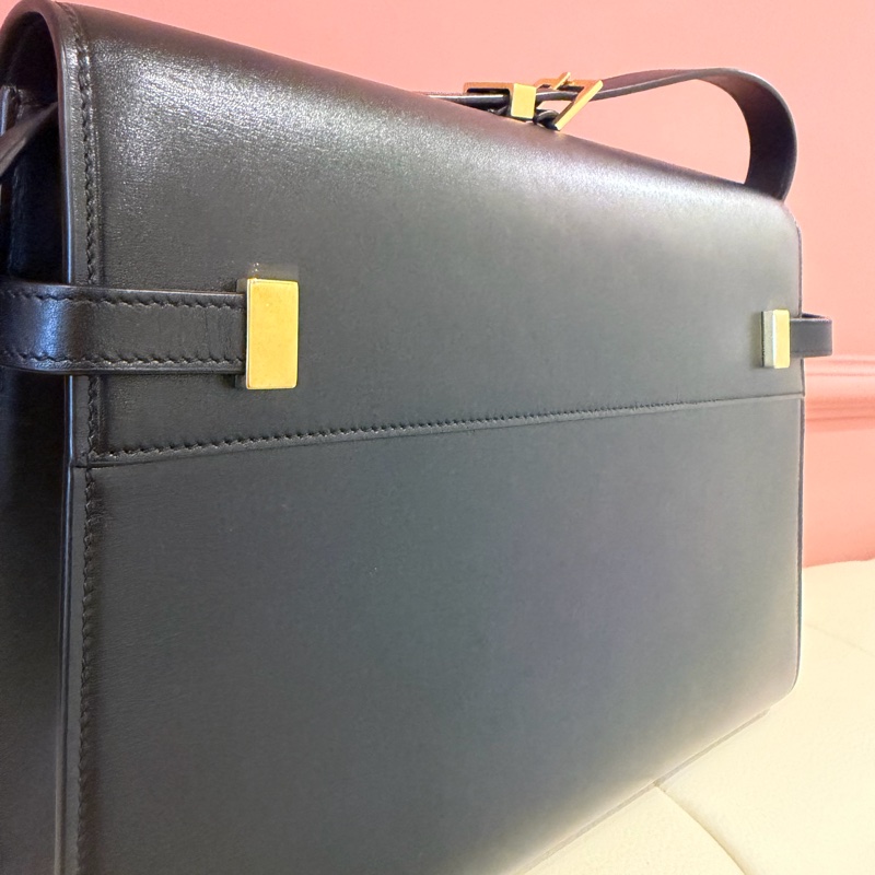 Saint Laurent (YSL) Manhattan 曼哈頓包 雋永黑金組合-2