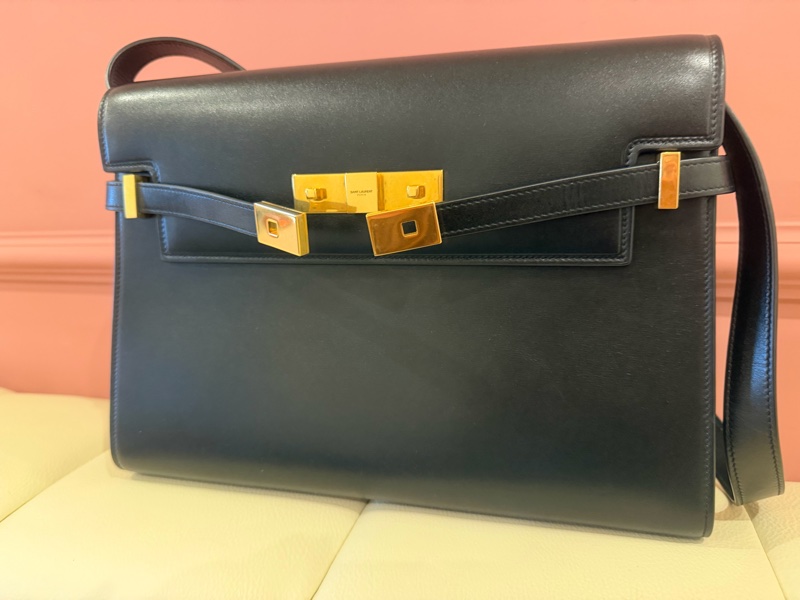 Saint Laurent (YSL) Manhattan 曼哈頓包 雋永黑金組合-8