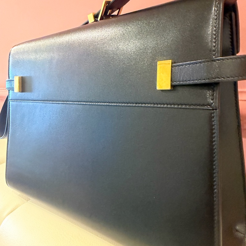 Saint Laurent (YSL) Manhattan 曼哈頓包 雋永黑金組合-11