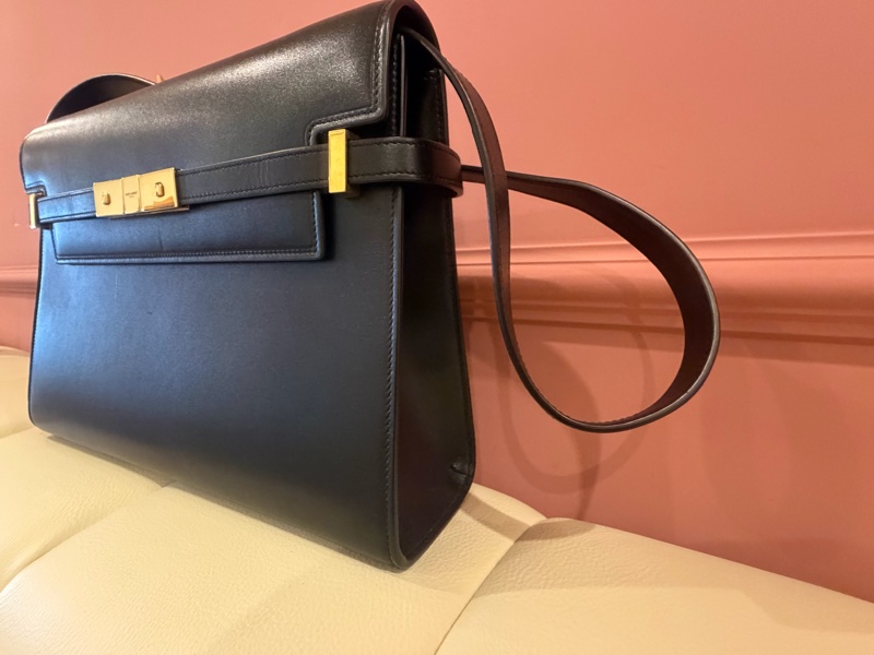 Saint Laurent (YSL) Manhattan 曼哈頓包 雋永黑金組合-22