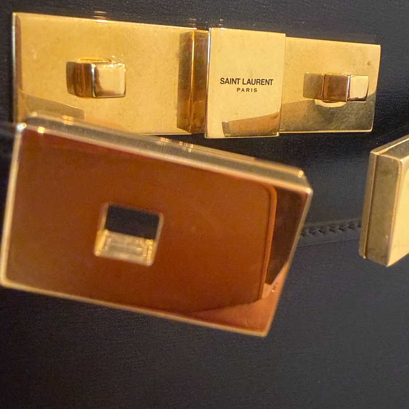 Saint Laurent (YSL) Manhattan 曼哈頓包 雋永黑金組合-30