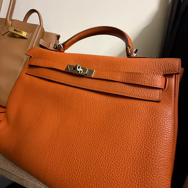 HERMES KELLY35  愛馬仕橘❤️-2