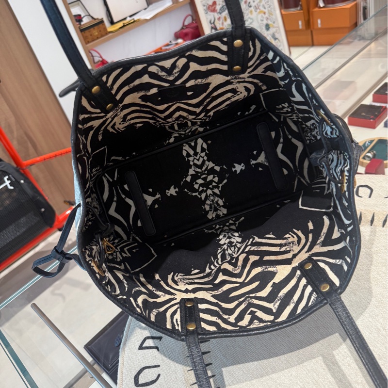 mcm 雙面購物袋 成色可以  自用性價比很高   隨意造不心疼-5