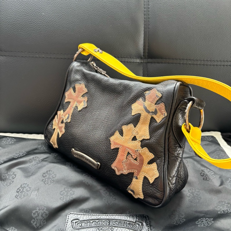 chrome hearts 克羅心 Mattyboy sex record系列超限量雞塊包十字架貼皮-2