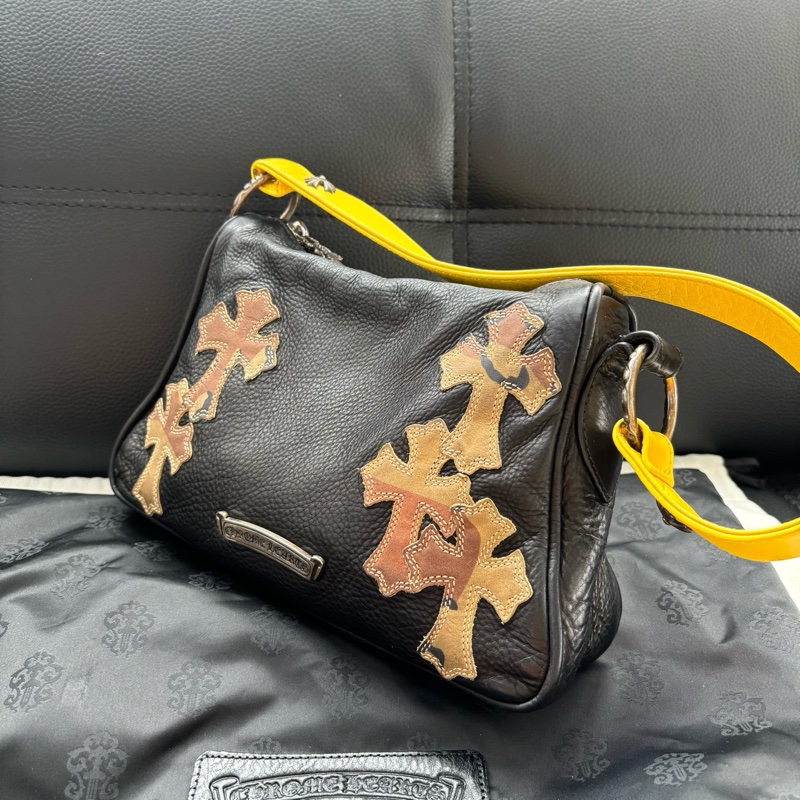 chrome hearts 克羅心 Mattyboy sex record系列超限量雞塊包十字架貼皮-3