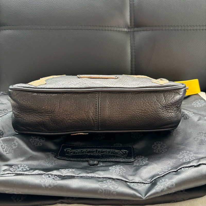 chrome hearts 克羅心 Mattyboy sex record系列超限量雞塊包十字架貼皮-4