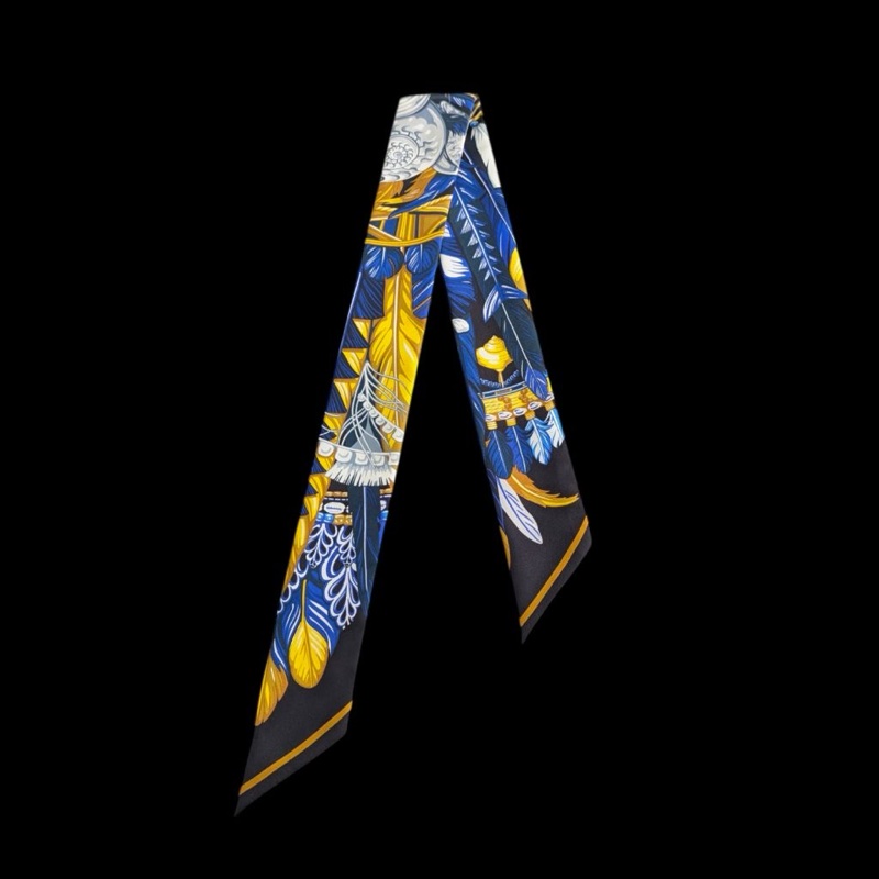 莉亞精品♡ Hermes 太平洋之舞 Twilly  二手-0