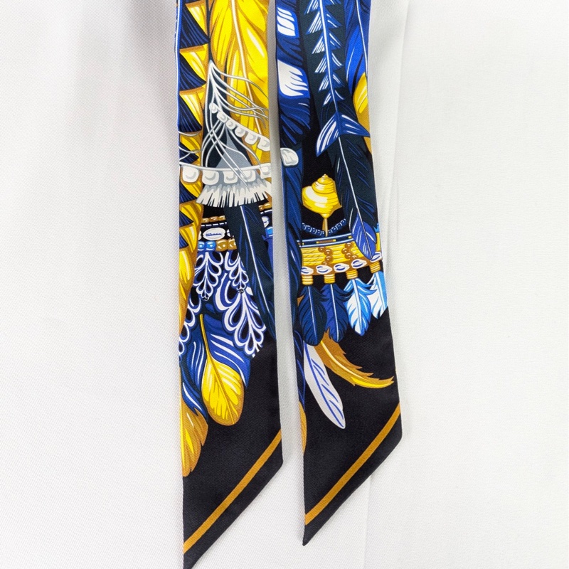 莉亞精品♡ Hermes 太平洋之舞 Twilly  二手-1