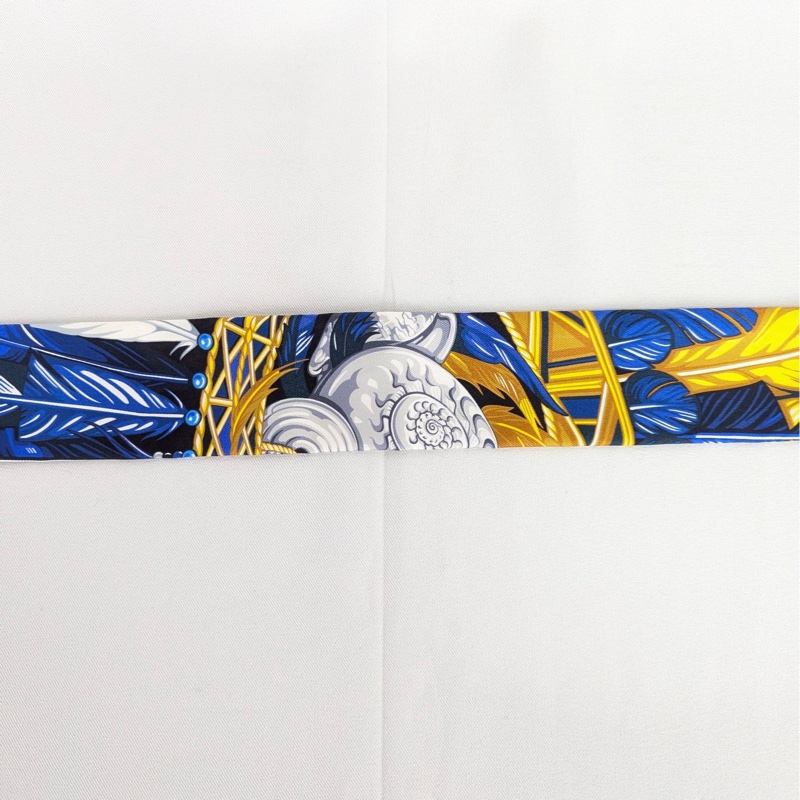 莉亞精品♡ Hermes 太平洋之舞 Twilly  二手-3