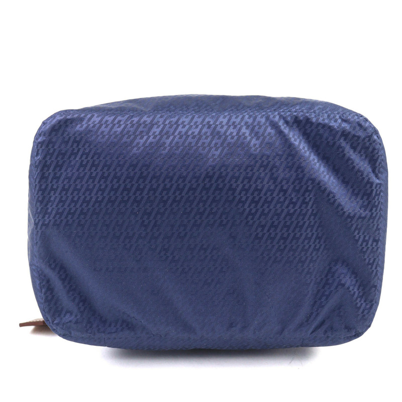 愛馬仕 Hermes Wousse de Voyage PM 100% 真絲手拿包，藍色，B 印章，法國製造，女士，強烈推薦 ◎-3