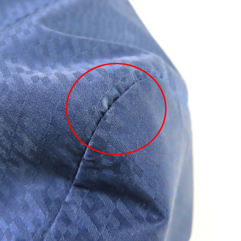 愛馬仕 Hermes Wousse de Voyage PM 100% 真絲手拿包，藍色，B 印章，法國製造，女士，強烈推薦 ◎-11