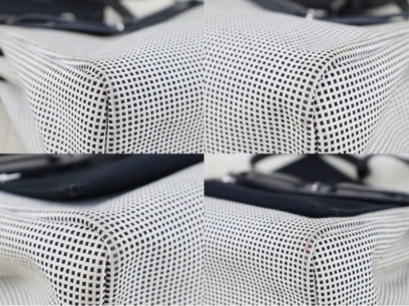 「JL精品代購」9新 Hermes 愛馬仕Herbag 31熊貓色-4