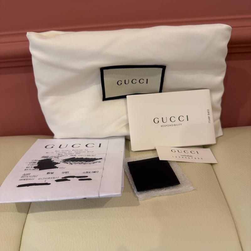 Gucci GG Marmont Matelassé 黑色全皮大款托特包-26