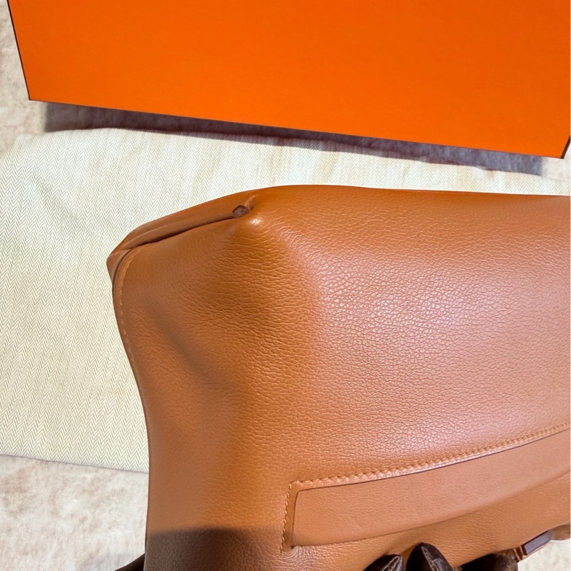 愛馬仕/hermes金棕金扣2424mini-5