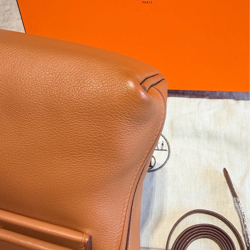 愛馬仕/hermes金棕金扣2424mini-6